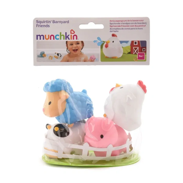 Munchkin игрушки для ванны Деревенские зверюшки